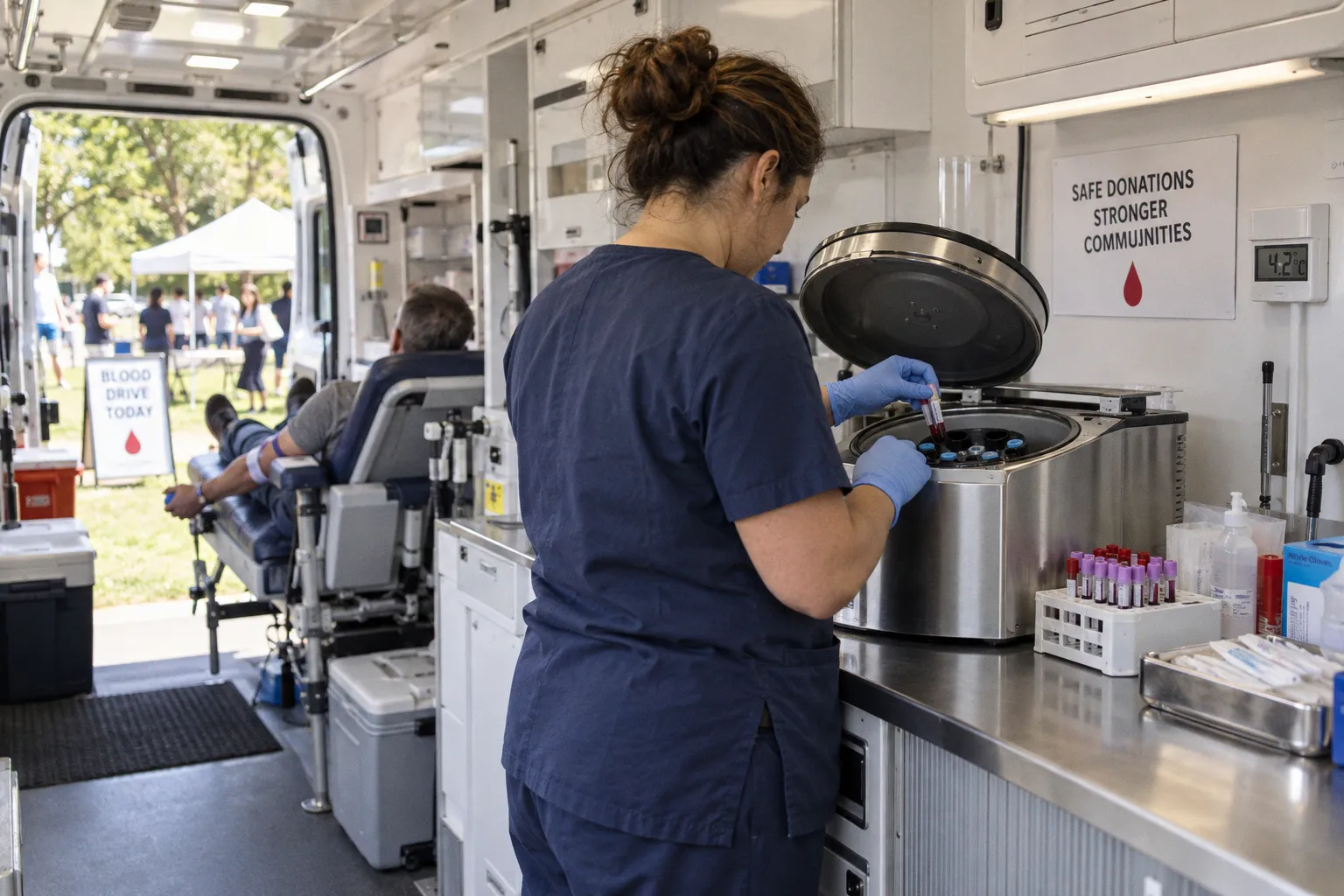 Mobile blood drive safety: current standards for field collection