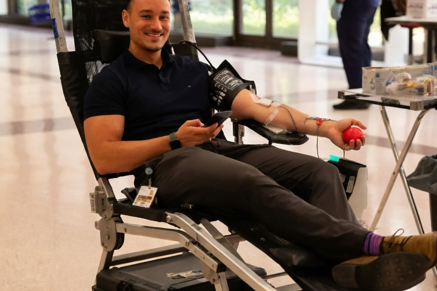 University Hospital Blood Drive: Assessing the Limits of Reactive Community Donation