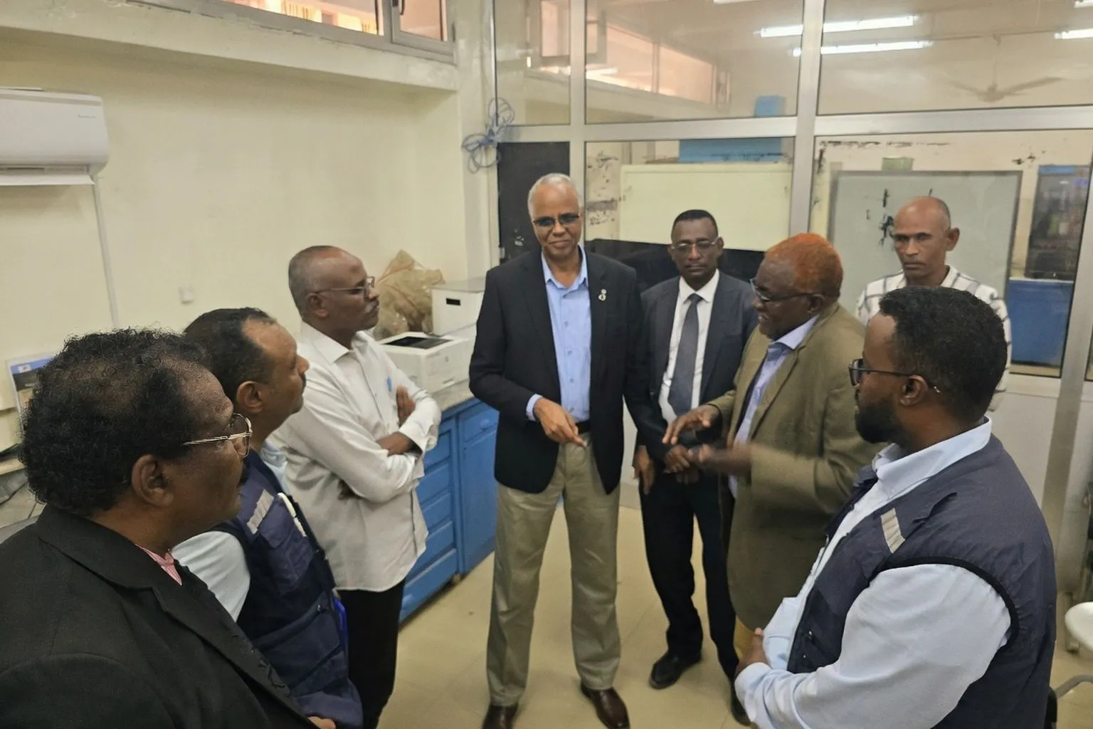 WHO reaffirms its commitment to supporting the rehabilitation of Sudan’s National Public Health Laboratory
